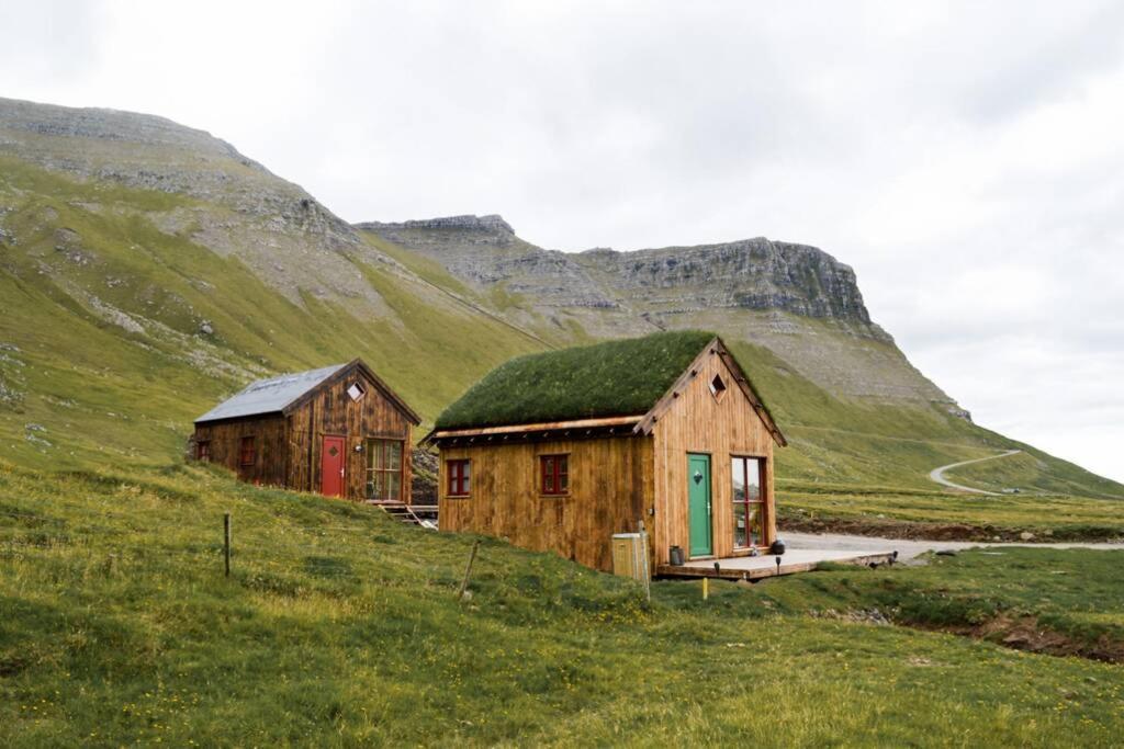 Múlafossur Cottage No 3 by Famous Waterfall in Gásadalur Exterior foto